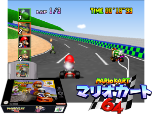 Game Thumbnail - Mario Kart 64 (Europe) (Rev A)